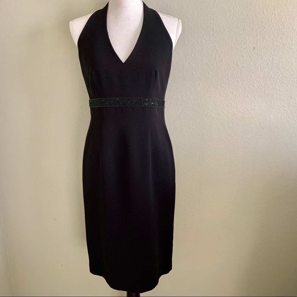 Donna Morgan Black Cocktail Dress